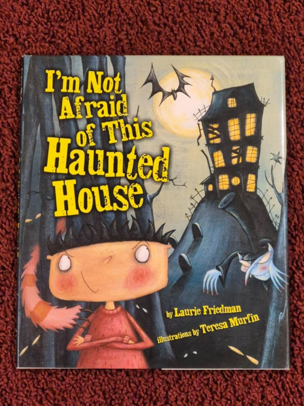 Children's Story Book - I'm Not Afraid of This Haunted House